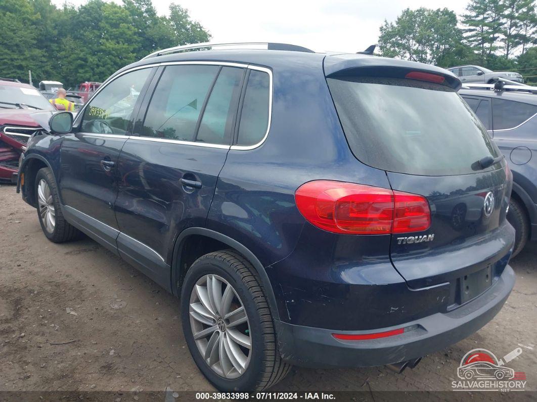 WVGBV3AX5EW561866 2014 VOLKSWAGEN TIGUAN photo no. 3