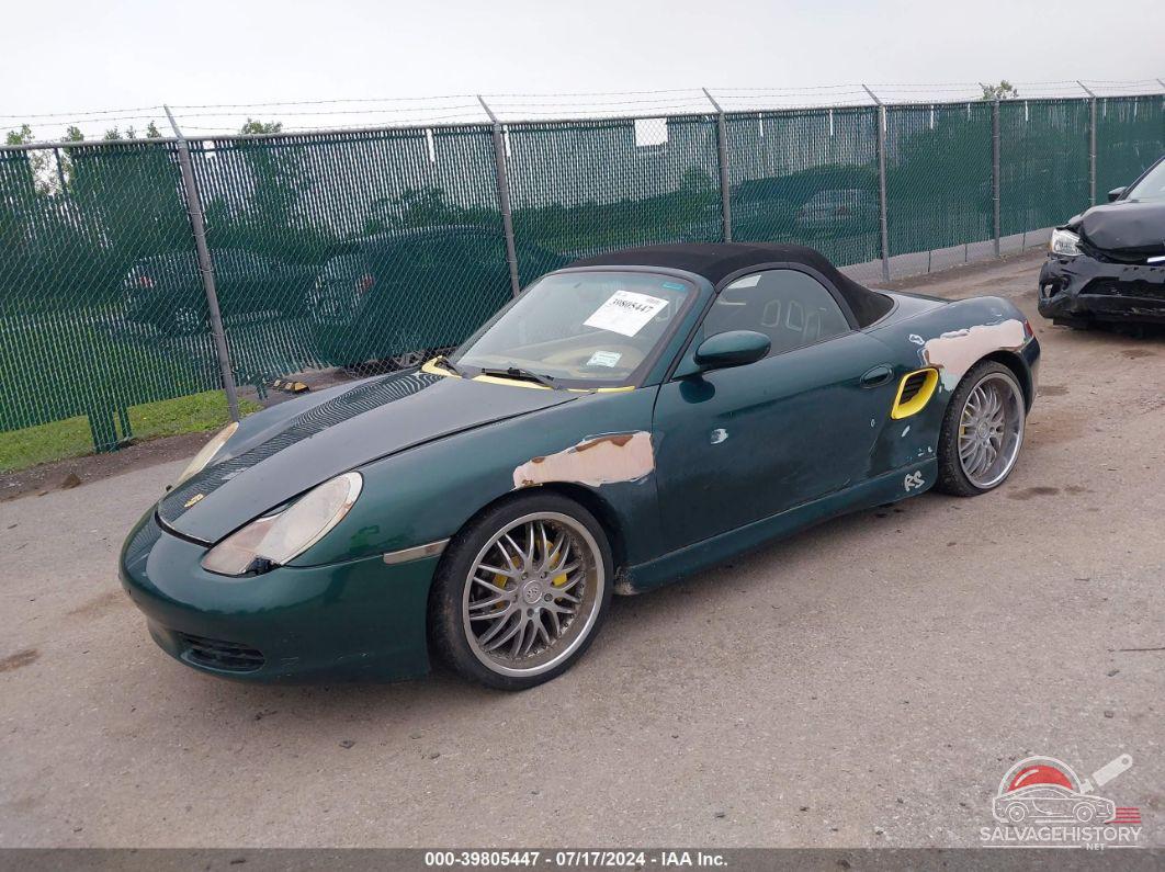 WP0CA29871U621311 2001 PORSCHE BOXSTER photo no. 2