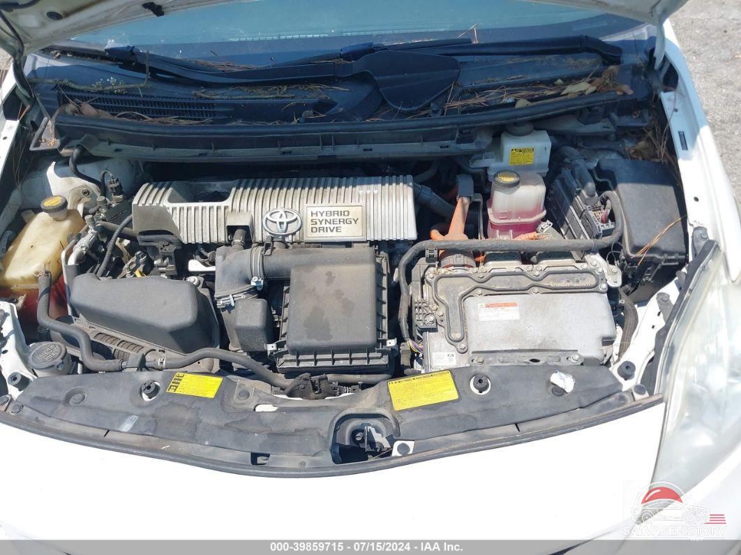 JTDKN3DU5C5424984 2012 TOYOTA PRIUS photo no. 10