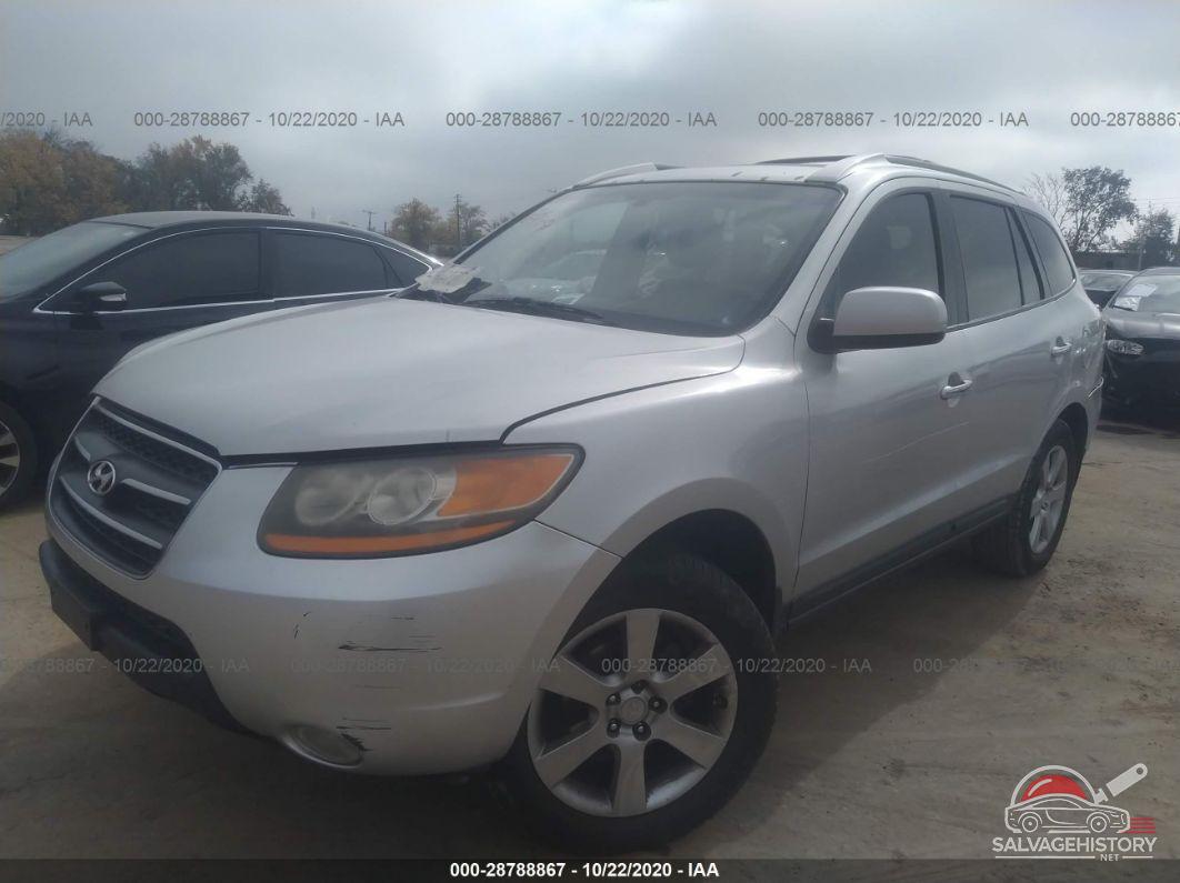 5NMSH73E88H198467 2008 HYUNDAI SANTA FE photo no. 2