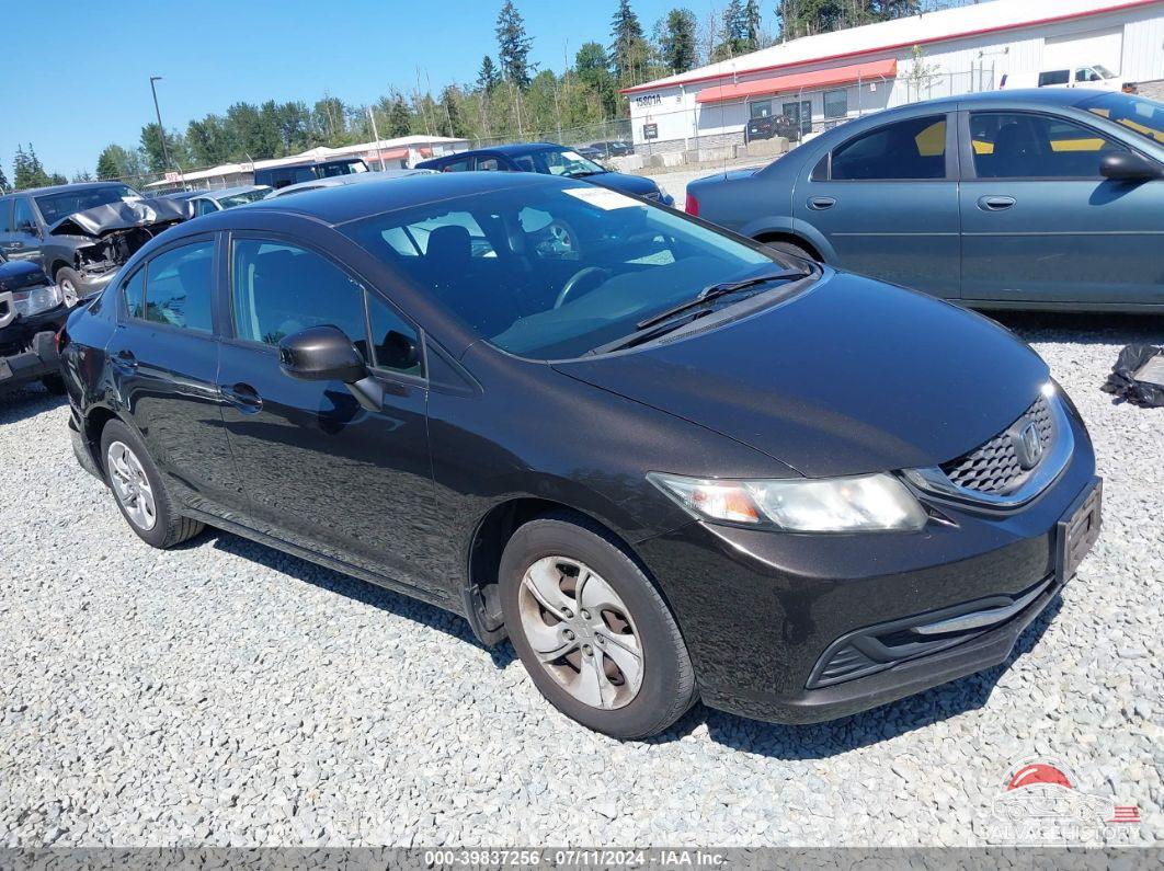 19XFB2F50DE219766 2013 HONDA CIVIC photo no. 8