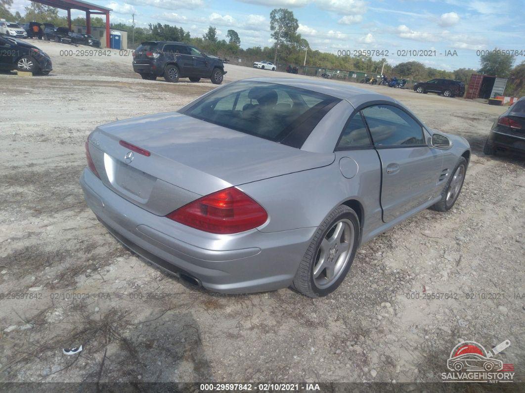 WDBSK75F23F019528 2003 MERCEDES-BENZ SL-CLASS photo no. 4
