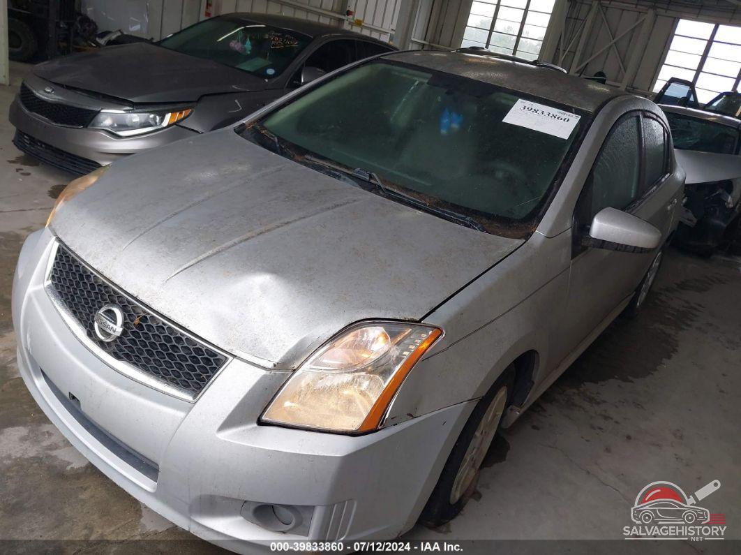 3N1AB6AP0CL639633 2012 NISSAN SENTRA photo no. 2