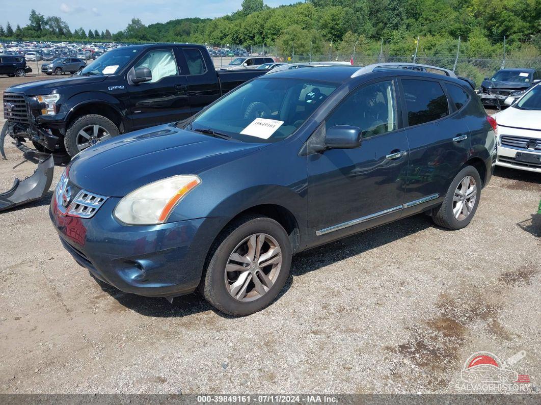 JN8AS5MV4CW399390 2012 NISSAN ROGUE photo no. 2