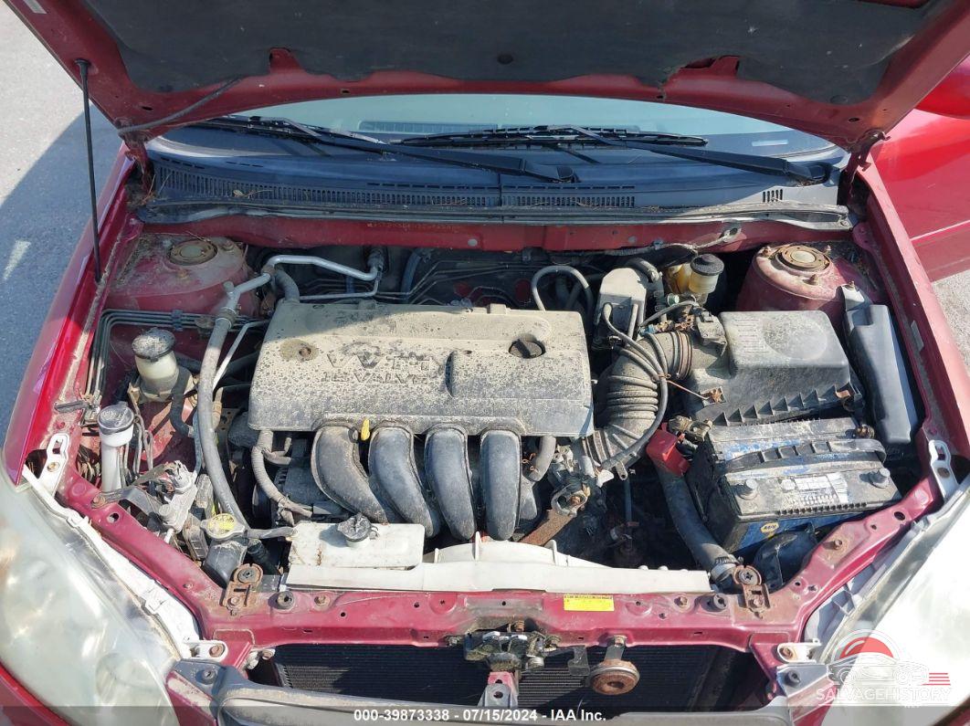 JTDBR38E030042382 2003 TOYOTA COROLLA photo no. 10