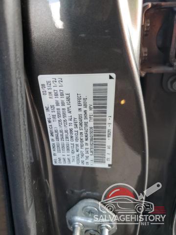 5J8TB18238A015036 2008 ACURA RDX photo no. 12