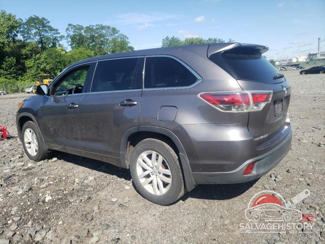 5TDBKRFH0FS195687 2015 TOYOTA HIGHLANDER photo no. 2