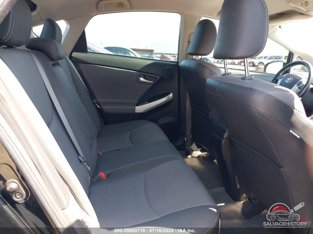 JTDKN3DU8E1768707 2014 TOYOTA PRIUS photo no. 8