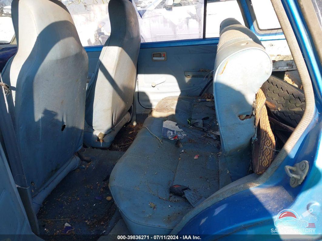 JG1MR6158JK745890 1986 SUZUKI SAMURAI photo no. 8