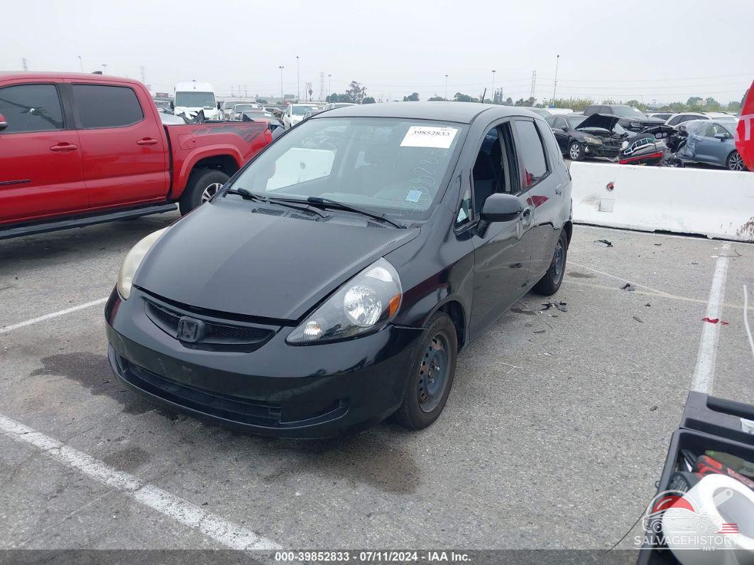 JHMGD37438S028709 2008 HONDA FIT photo no. 2