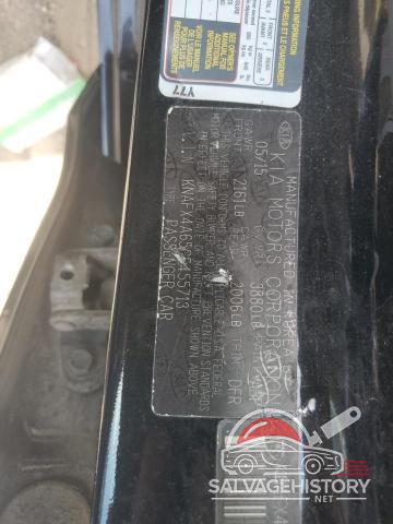 KNAFX4A65G5455713 2016 KIA FORTE photo no. 12