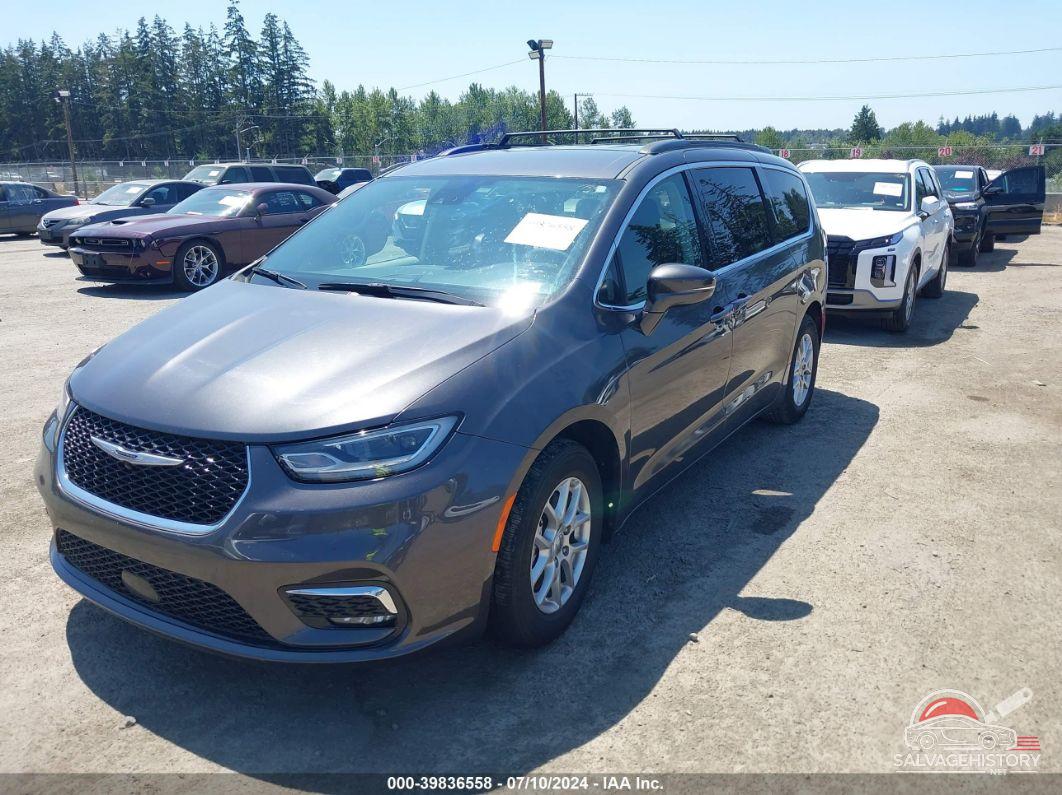 2C4RC1BG5NR147507 2022 CHRYSLER PACIFICA photo no. 2