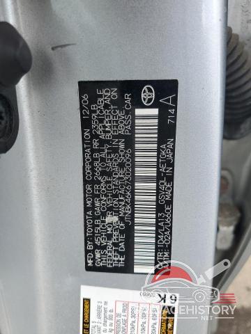 JTNBK46K673020096 2007 TOYOTA CAMRY photo no. 12