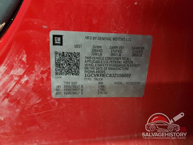 1GCVKREC8JZ156002 2018 CHEVROLET ALL Models photo no. 12