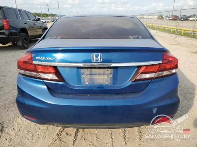 19XFB2F54DE001037 2013 HONDA CIVIC photo no. 6