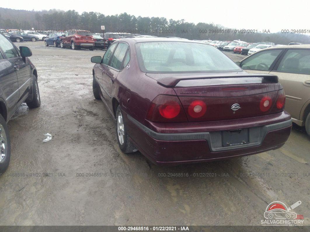 2G1WH52K639227243 2003 CHEVROLET IMPALA photo no. 3