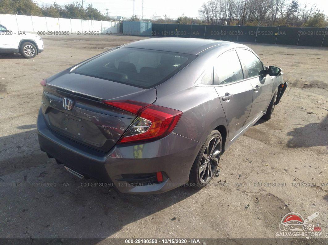 2HGFC2F82LH529753 2020 HONDA CIVIC SEDAN photo no. 4