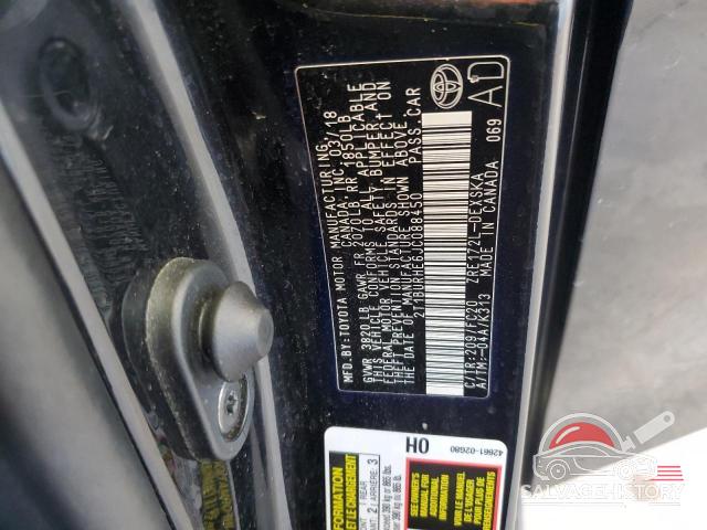2T1BURHE6JC088450 2018 TOYOTA COROLLA photo no. 12