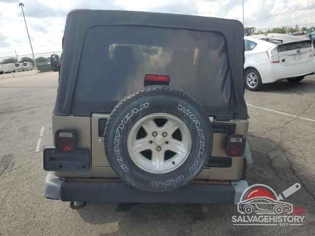 1J4FA49S94P799092 2004 JEEP WRANGLER photo no. 6