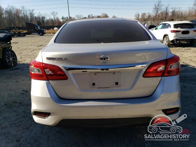 3N1AB7AP8KY393633 2019 NISSAN SENTRA photo no. 6