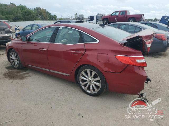 KMHFH4JG1DA300082 2013 HYUNDAI AZERA photo no. 2