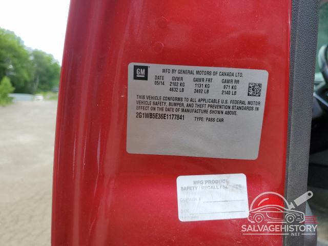 2G1WB5E36E1177841 2014 CHEVROLET IMPALA photo no. 12