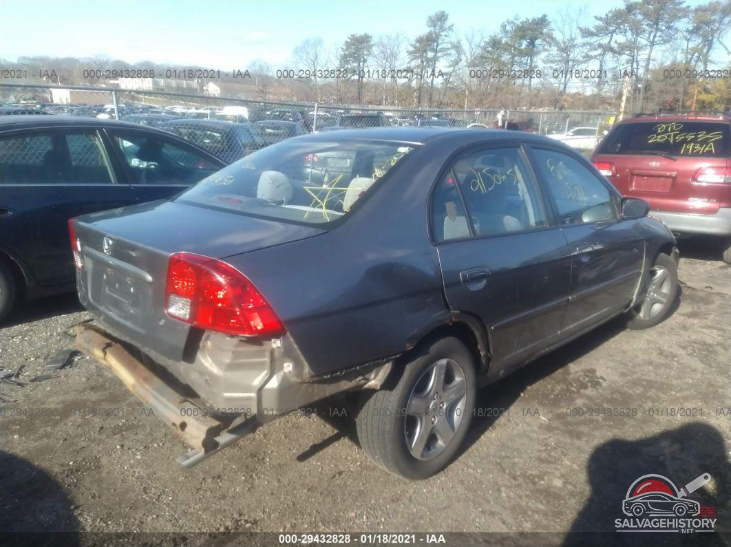 2HGES25785H519139 2005 HONDA CIVIC SDN photo no. 4