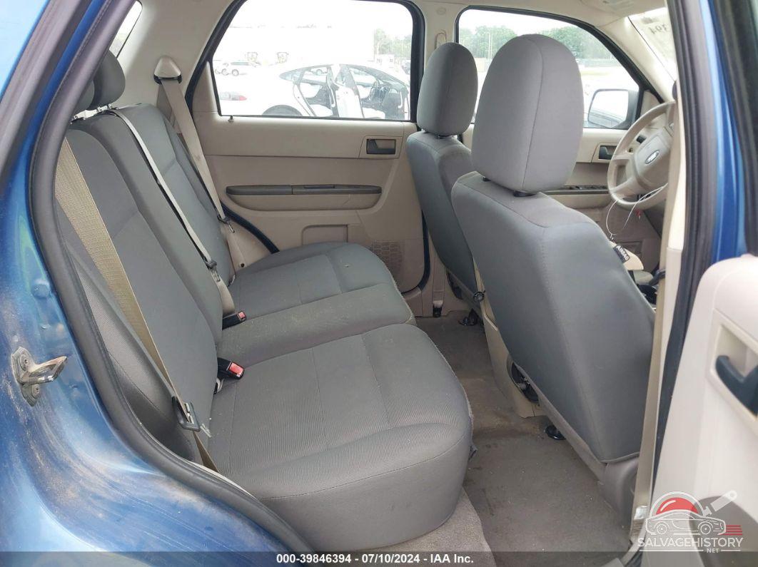 1FMCU02729KA00431 2009 FORD ESCAPE photo no. 8
