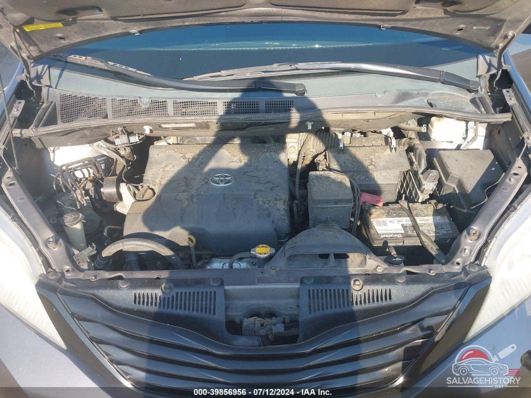 5TDZK3DC0DS327024 2013 TOYOTA SIENNA photo no. 10