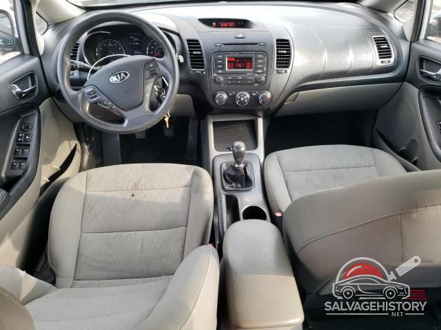 KNAFK4A62G5612936 2016 KIA FORTE photo no. 8