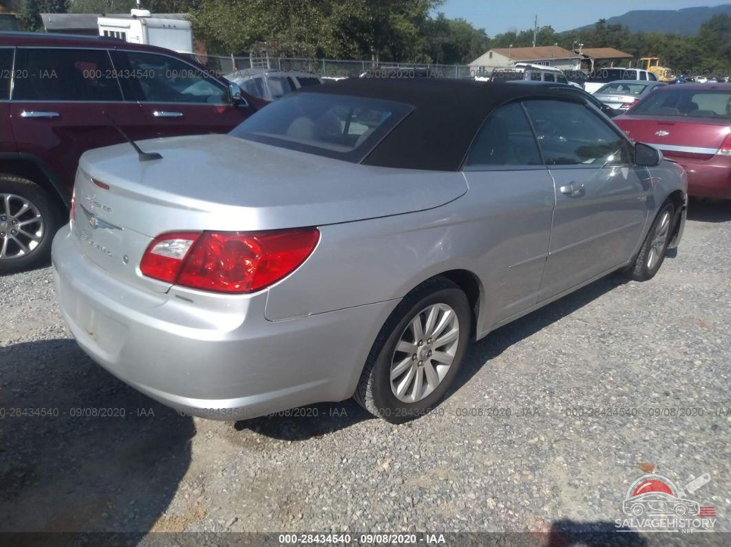 1C3BC5ED7AN184970 2010 CHRYSLER SEBRING photo no. 4