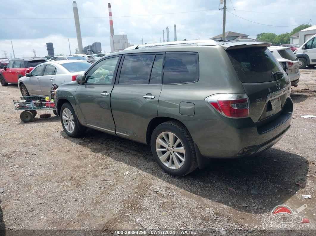 JTEEW44A482009360 2008 TOYOTA HIGHLANDER HYBRID photo no. 3