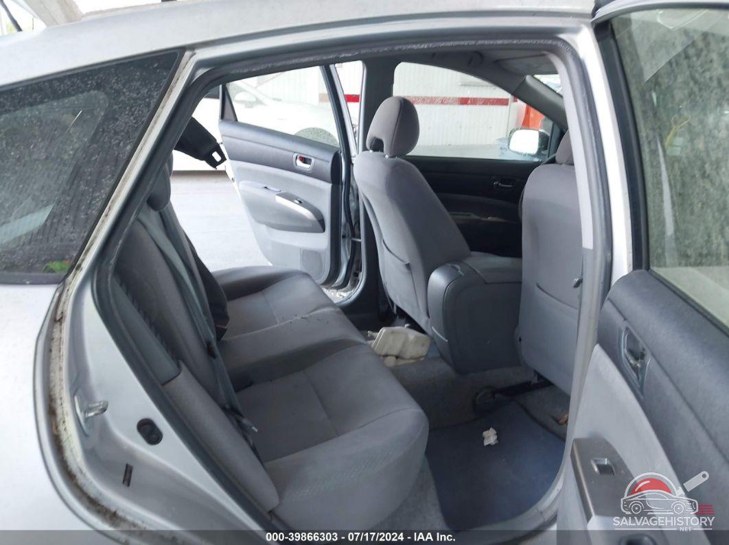 JTDKB20UX87789973 2008 TOYOTA PRIUS photo no. 8