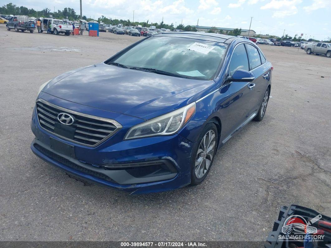 5NPE34AB3FH136879 2015 HYUNDAI SONATA photo no. 2