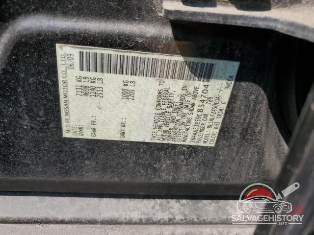 1N4AA51E59C854704 2009 NISSAN MAXIMA photo no. 12