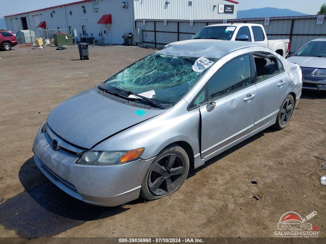 2HGFA16528H317576 2008 HONDA CIVIC photo no. 2