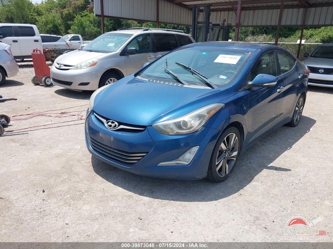 KMHDH4AE9EU120869 2014 HYUNDAI ELANTRA photo no. 2