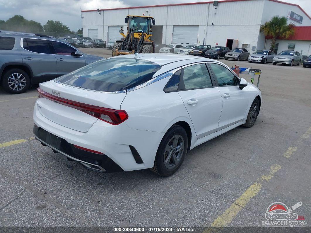 5XXG14J26NG157945 2022 KIA K5 photo no. 4