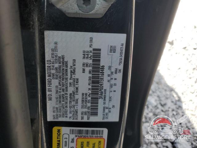 3FA6P0D97ER168486 2014 FORD FUSION photo no. 12
