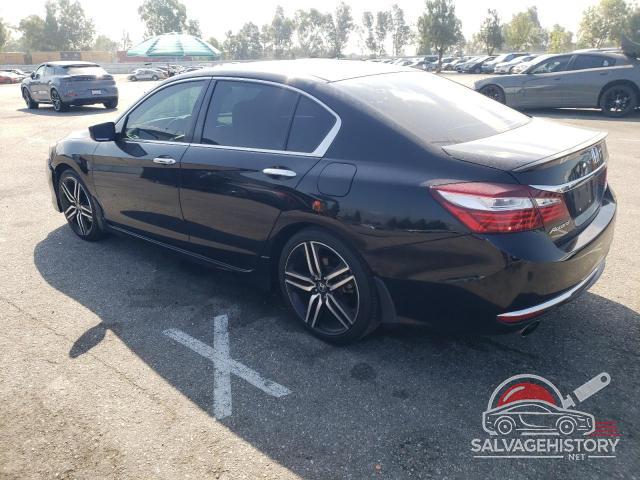 1HGCR2F52GA129851 2016 HONDA ACCORD photo no. 2