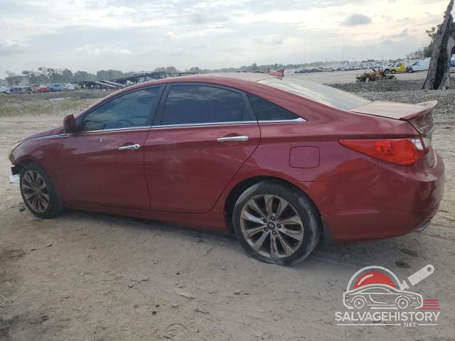 5NPEC4AC2CH500746 2012 HYUNDAI SONATA photo no. 2
