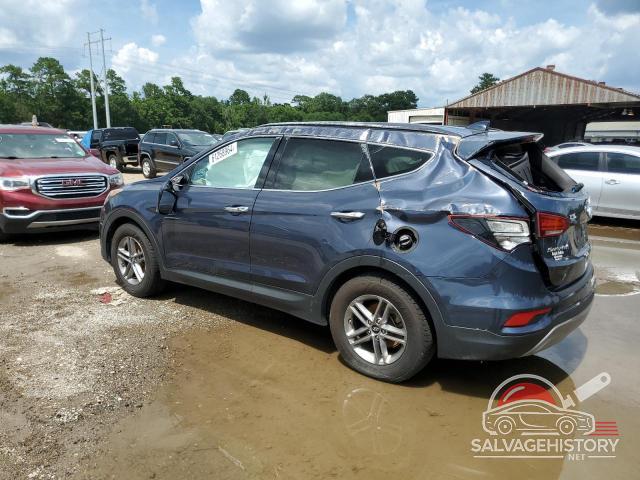 5NMZU3LB2HH015007 2017 HYUNDAI SANTA FE photo no. 2