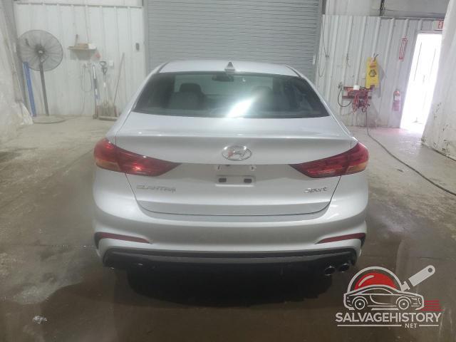 KMHD04LBXJU450203 2018 HYUNDAI ELANTRA photo no. 6