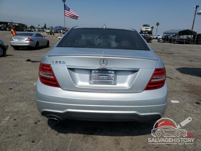 WDDGF4HB6CR203541 2012 MERCEDES-BENZ C-CLASS photo no. 6