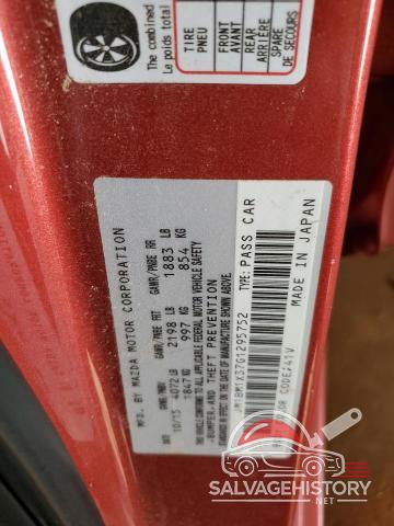 JM1BM1X37G1295752 2016 MAZDA 3 photo no. 12