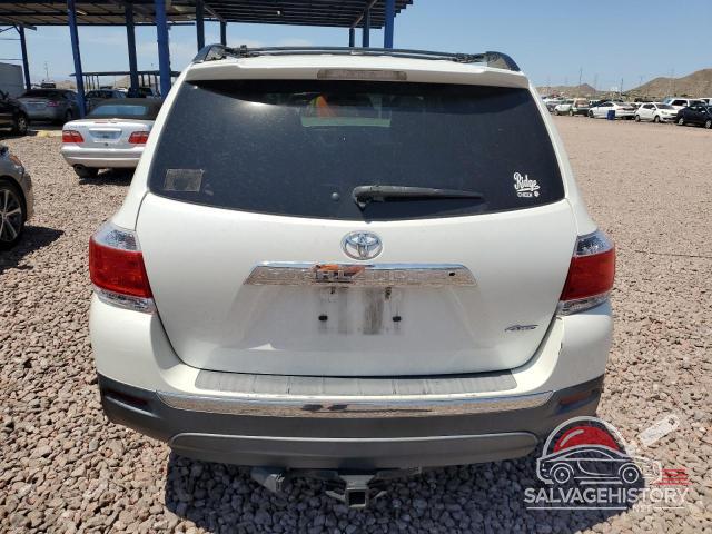 5TDBK3EH7CS145038 2012 TOYOTA HIGHLANDER photo no. 6