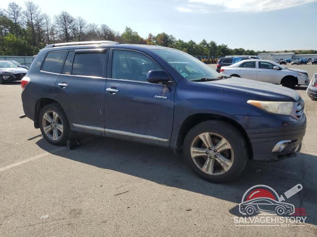 5TDDK3EHXCS101754 2012 TOYOTA HIGHLANDER photo no. 4