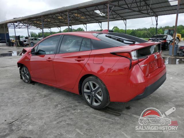 JTDKAMFU8M3132886 2021 TOYOTA PRIUS photo no. 2