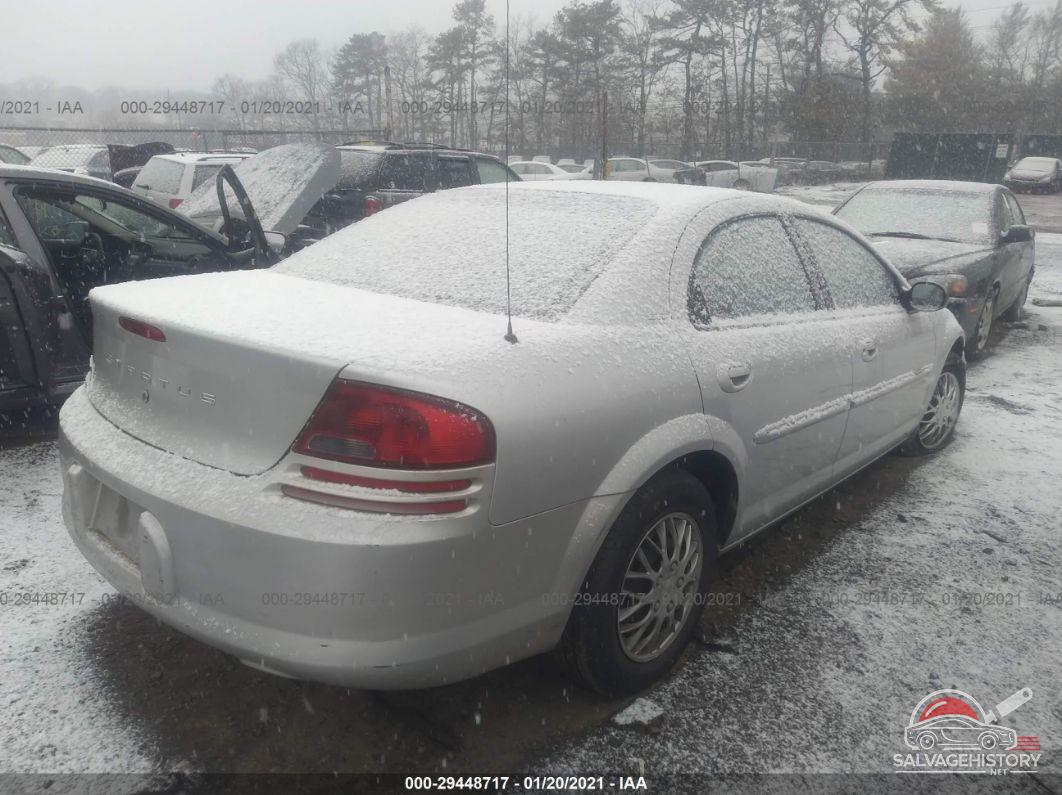 1B3EJ46X71N518546 2001 DODGE STRATUS photo no. 4