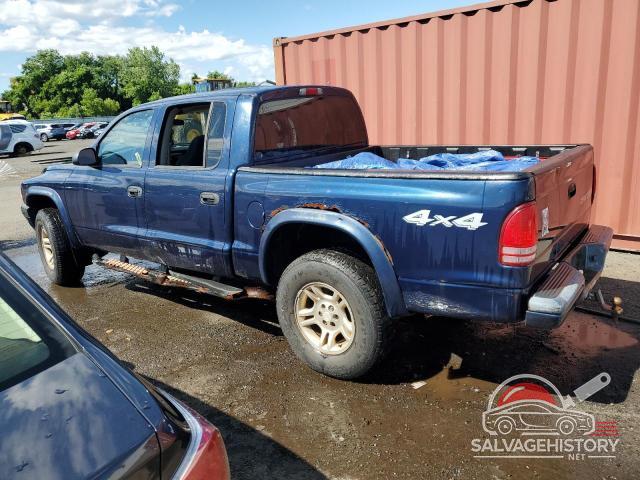 1D7HG38N73S249362 2003 DODGE DAKOTA photo no. 2